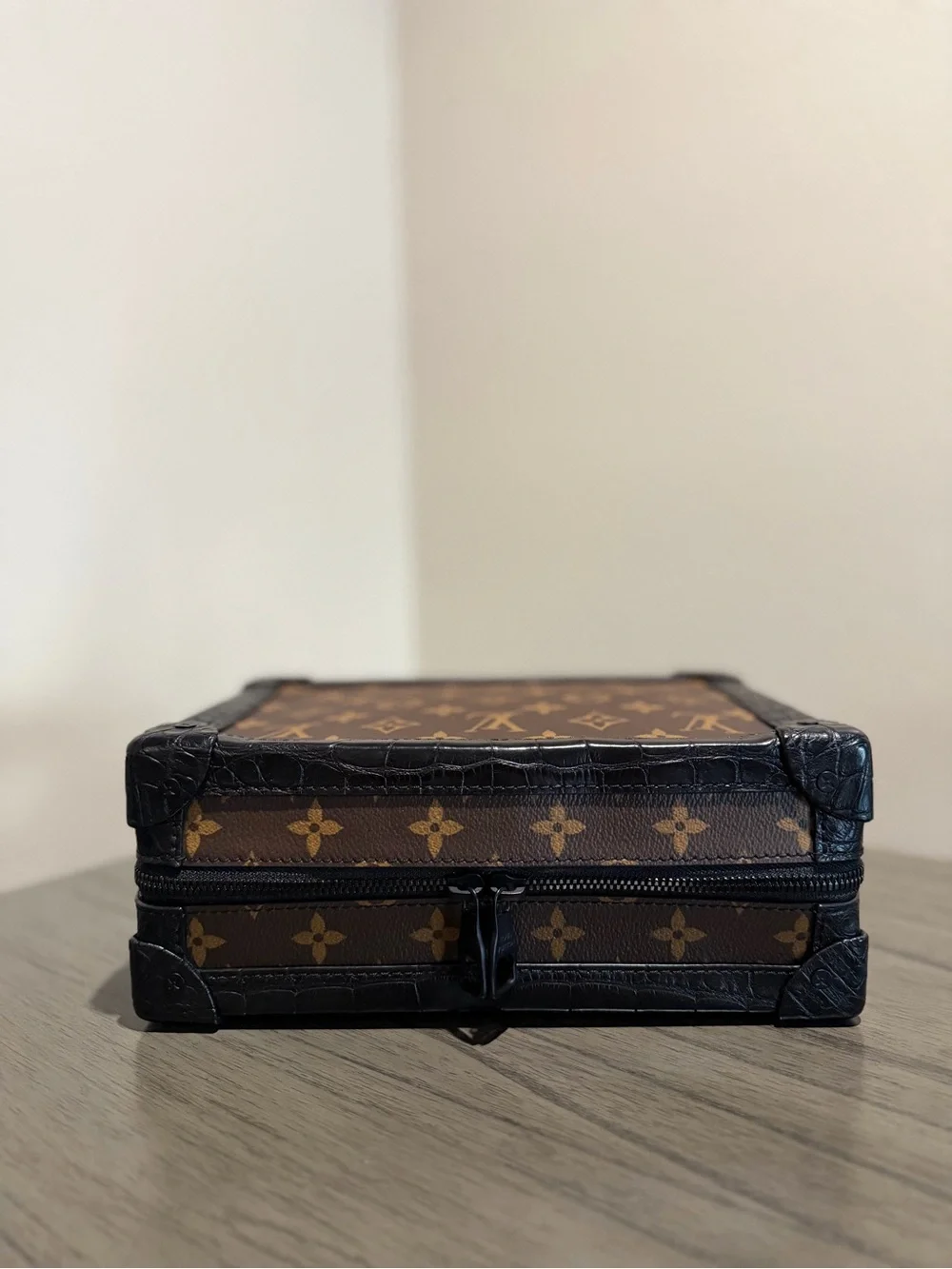 Louis Vuitton Monogram Leather Trunk Crossbody Bag